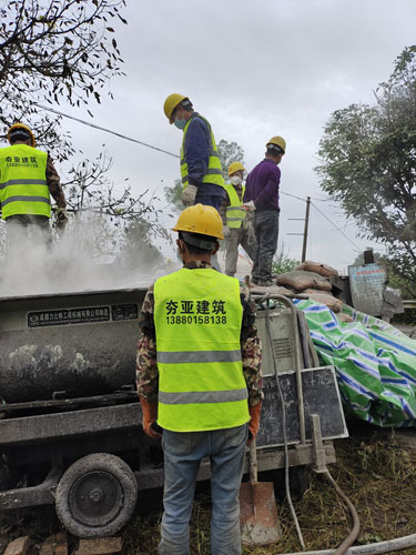 北京地基基础加固 灌浆加固房屋下沉打桩加固